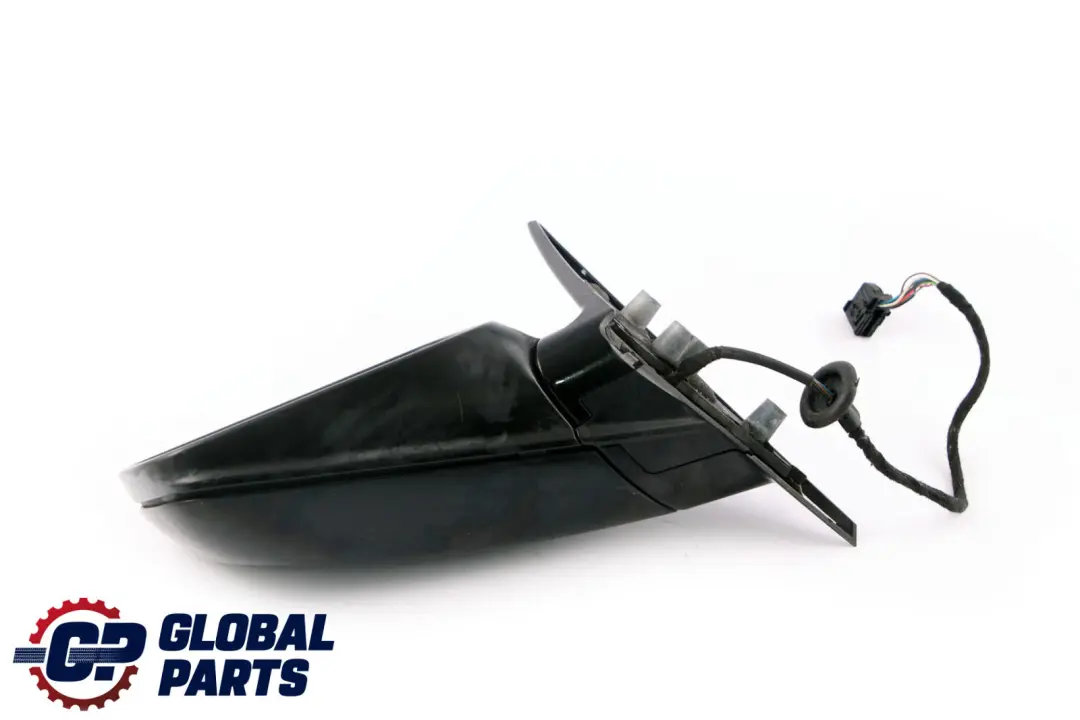 Heated Left N/S Wing Mirror High Gloss Black Sapphire 475 to BMW 3 Series E46 with Part number 7892053 BMW 3 Series E46 Heated Left N/S Wing Mirror High Gloss Black Sapphire 475 - SKU rhd-7892053-BS - Part number 7892053