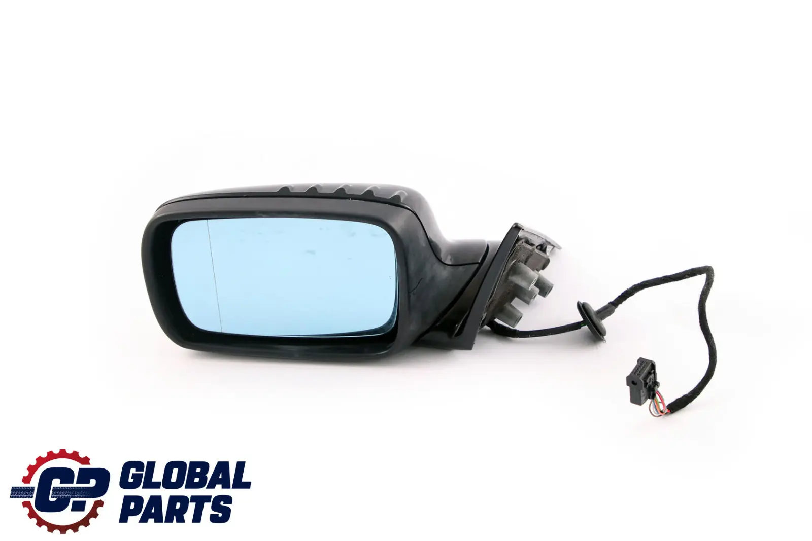 BMW 3 Series E46 Heated Left N/S Wing Mirror High Gloss Black Sapphire 475