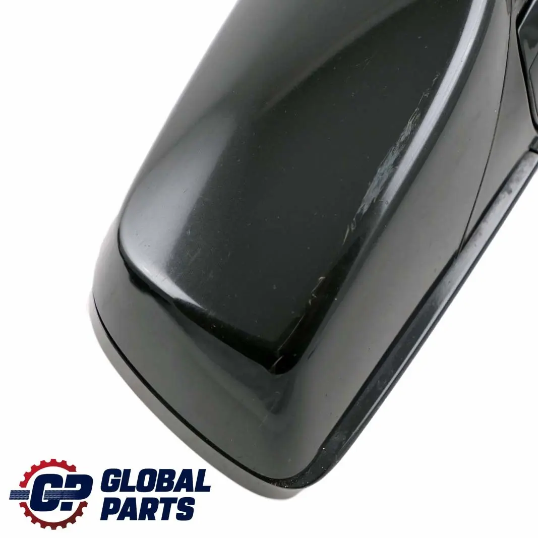 BMW 5 Series E60 E61 Auto Dip High Gloss Right Wing Mirror O/S Black Sapphire - SKU rhd-7899280-BS - Part number 7899280