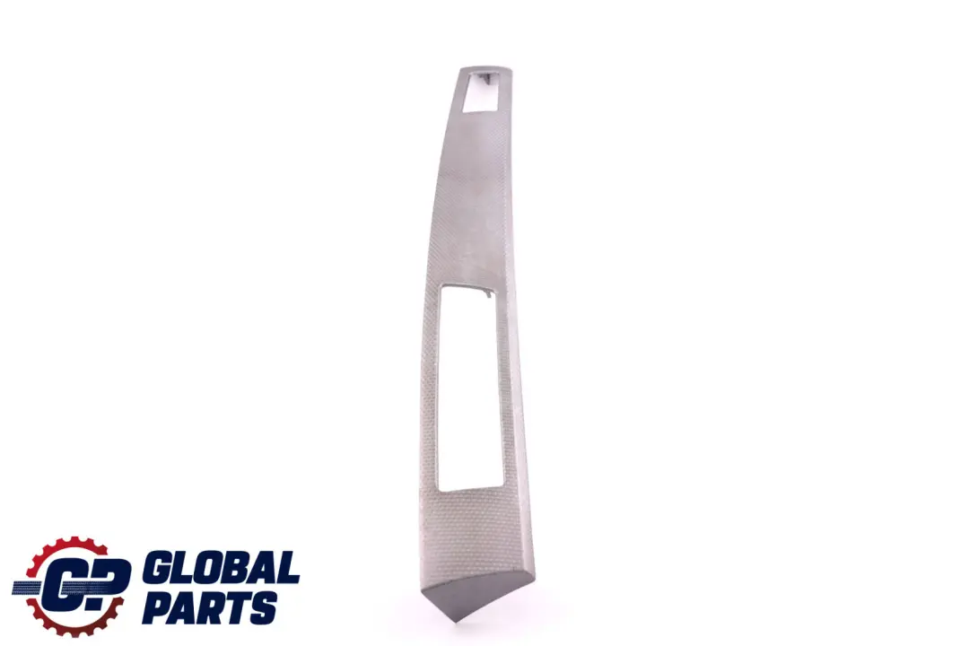 BMW 5 Series 3 E60 E61 Decorative Strip Dashboard Left N/S Alu Cube Pure Silver - SKU rhd-7899378-3 - Part number 7899378
