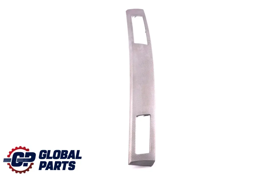 BMW 5 Series 3 E60 E61 Decorative Strip Dashboard Left N/S Alu Cube Pure Silver - SKU rhd-7899378-3 - Part number 7899378