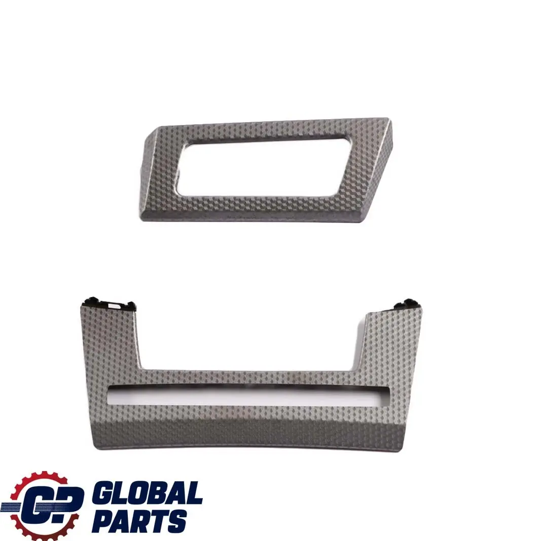 BMW 5 E60 E61 4 Set Decorative Strip Dashboard Interior Trim Alu Cube Pure - SKU rhd-7899378-4 - Part number 7899378