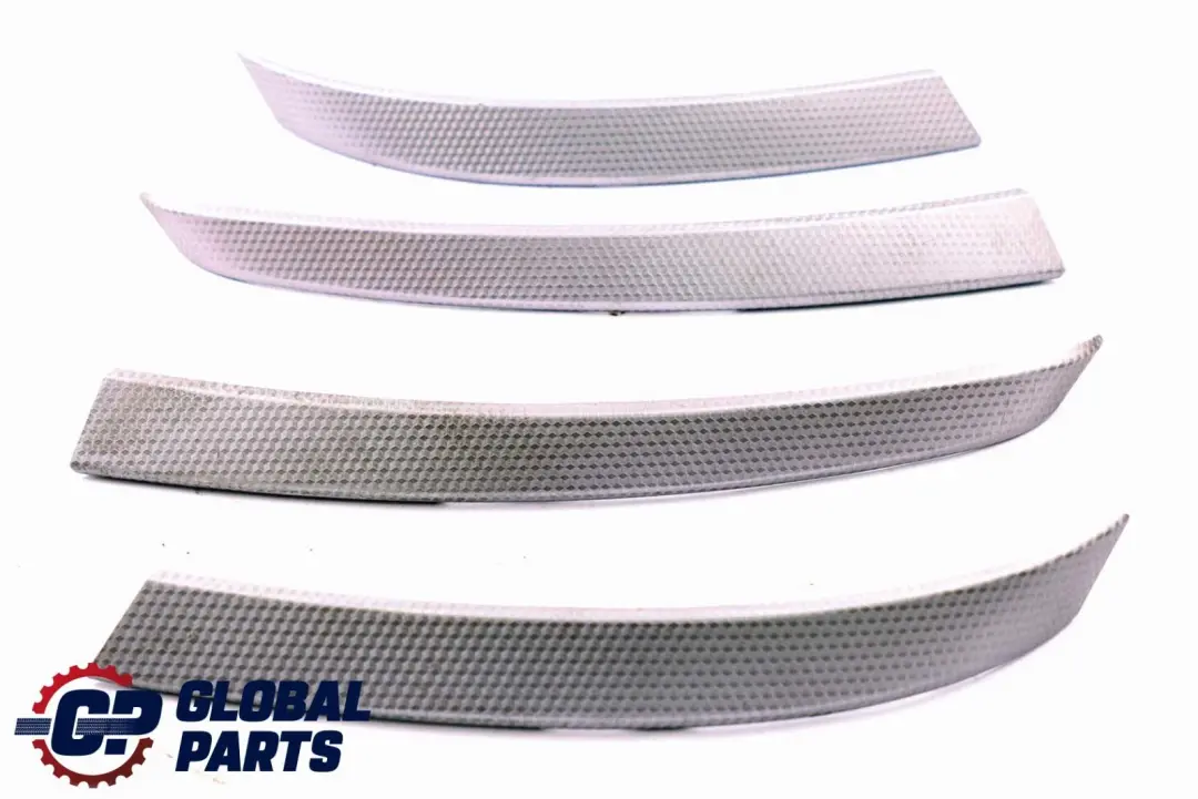 BMW 5 Series E60 E61 Set Decorative Strip Dashboard Interior Trim Alu Cube Pure - SKU rhd-7899378 - Part number 7899378