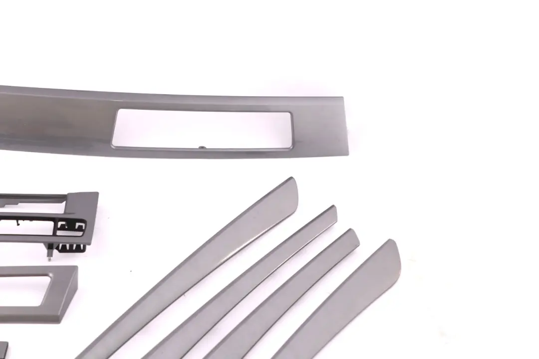 Set Decor Strip Dash Trim Cover Spacegrau Space Grey to BMW 5 Series E60 E61 LCI with Part number 7903542 BMW 5 Series E60 E61 LCI Set Decor Strip Dash Trim Cover Spacegrau Space Grey - SKU rhd-7903542 - Part number 7903542