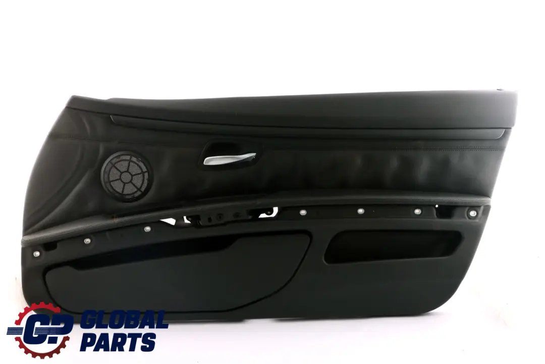 Front Right O/S Door Card Lining Trim Leather Black to BMW 3 Series E92 E93 M3 with Part number 7903608 BMW 3 Series E92 E93 M3 Front Right O/S Door Card Lining Trim Leather Black - SKU rhd-7903608 - Part number 7903608