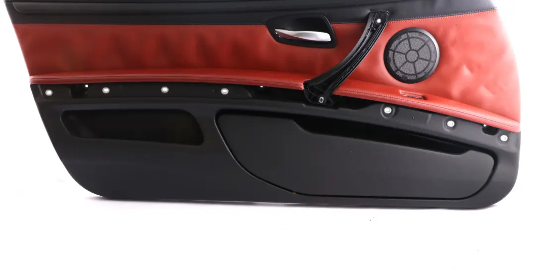 Front Left N/S Door Card Lining Trim Leather Red to BMW 3 Series E92 E93 M3 with Part number 7903611 BMW 3 Series E92 E93 M3 Front Left N/S Door Card Lining Trim Leather Red - SKU rhd-7903611 - Part number 7903611