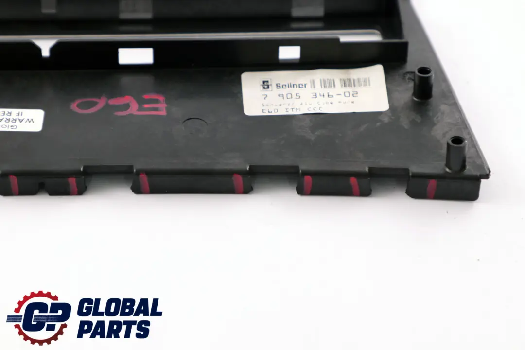 Set Strip Dashboard Interior Trim Alu Cube Pure to BMW 5 Series E60 E61 M Sport with Part number 7905346 BMW 5 Series E60 E61 M Sport Set Strip Dashboard Interior Trim Alu Cube Pure - SKU rhd-7905346 - Part number 7905346