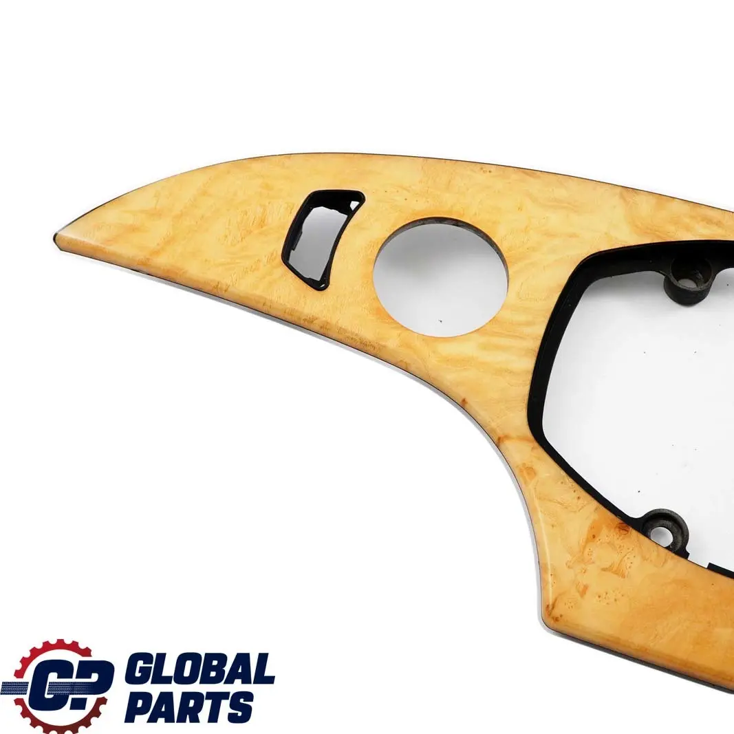 Centre Console Trim Front Wood Carrara to BMW 5 Series E60 M5 Cover with Part number 7906353 BMW 5 Series E60 M5 Cover Centre Console Trim Front Wood Carrara - SKU rhd-7906353 - Part number 7906353