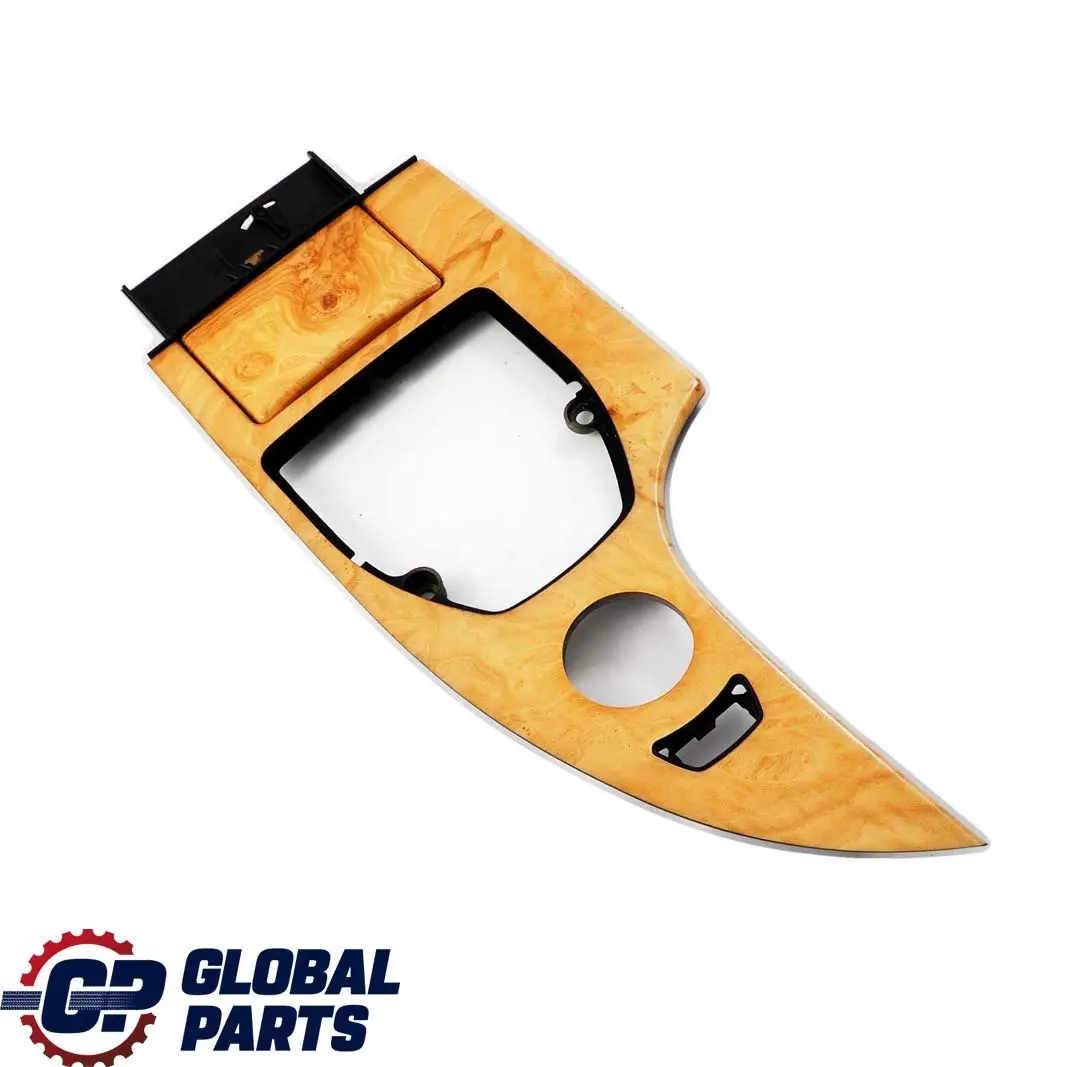 Centre Console Trim Front Wood Carrara to BMW 5 Series E60 M5 Cover with Part number 7906353 BMW 5 Series E60 M5 Cover Centre Console Trim Front Wood Carrara - SKU rhd-7906353 - Part number 7906353