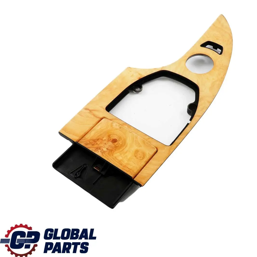 Centre Console Trim Front Wood Carrara to BMW 5 Series E60 M5 Cover with Part number 7906353 BMW 5 Series E60 M5 Cover Centre Console Trim Front Wood Carrara - SKU rhd-7906353 - Part number 7906353