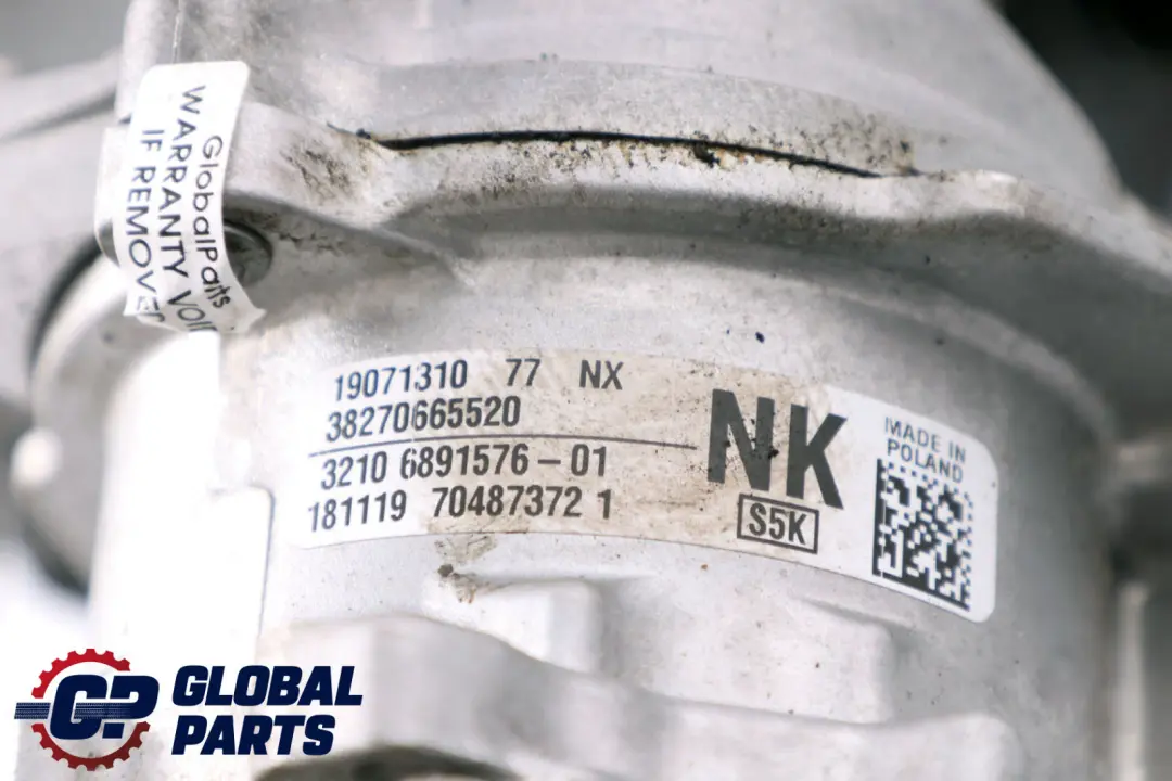 B38C Power Steering Rack Box Gear to BMW 1 2 Series F40 F44 118i 218i with Part number 6891576 BMW 1 2 Series F40 F44 118i 218i B38C Power Steering Rack Box Gear - SKU rhd-7915931 - Part number 6891576