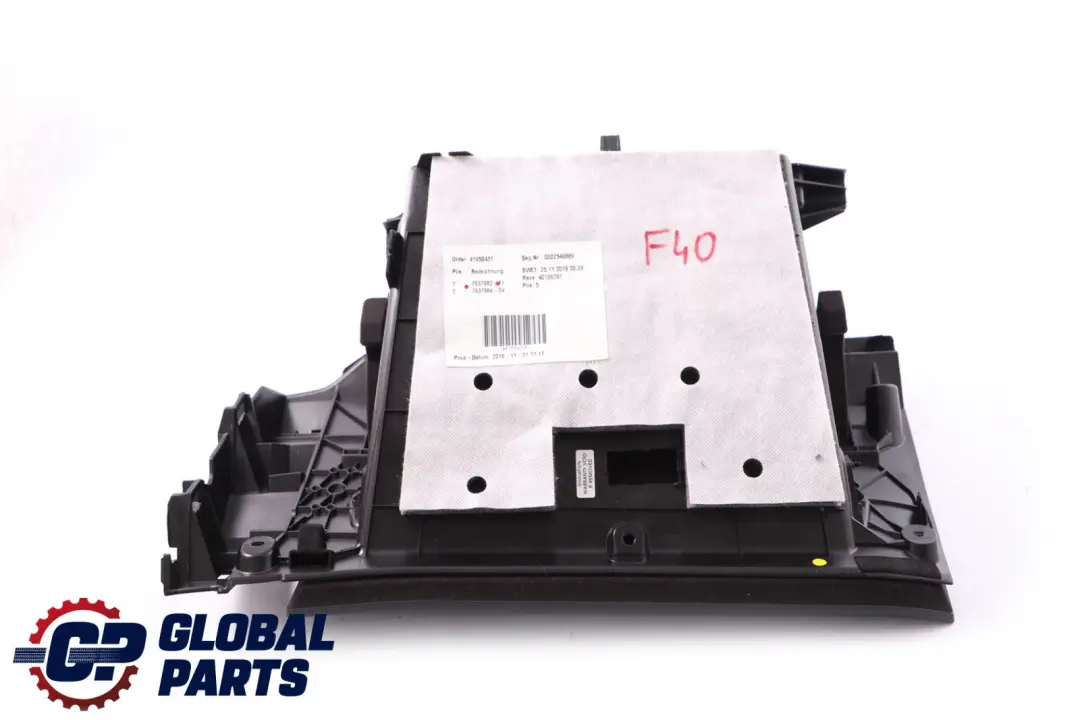 Glove Box Glovebox Black to BMW 1 Series F40 with Part number 7937982 BMW 1 Series F40 Glove Box Glovebox Black - SKU rhd- 7937982 - Part number 7937982