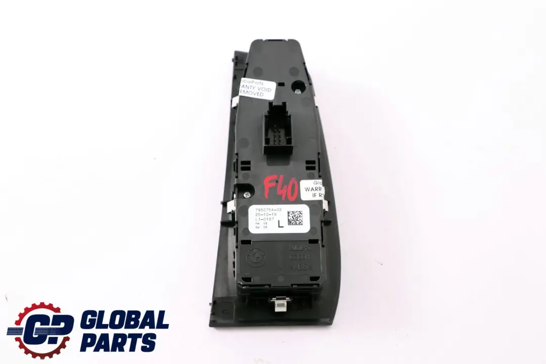 BMW 1 Series F40 Door Window Lifter Switch Control Operating Unit - SKU rhd-7950754 - Part number 7950754