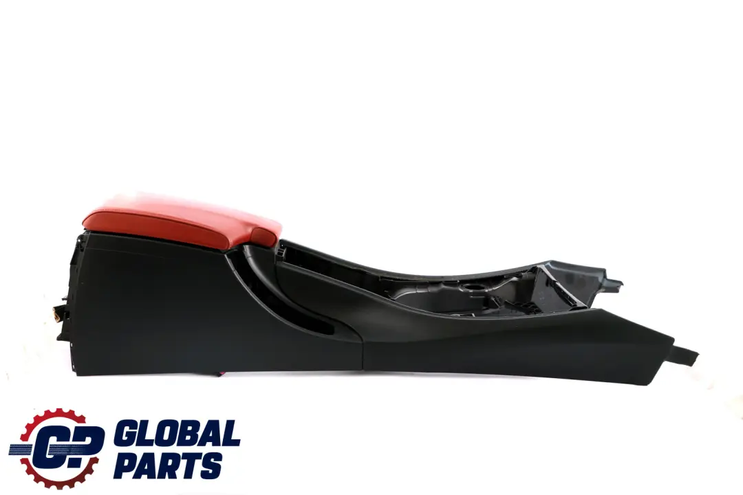 Centre Console Leather Armrest Red Fuchsrot to BMW 3 Series E90 E92 E93 LCI M3 with Part number 7963310 BMW 3 Series E90 E92 E93 LCI M3 Centre Console Leather Armrest Red Fuchsrot - SKU rhd-7963310 - Part number 7963310