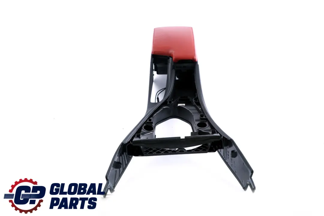 Centre Console Leather Armrest Red Fuchsrot to BMW 3 Series E90 E92 E93 LCI M3 with Part number 7963310 BMW 3 Series E90 E92 E93 LCI M3 Centre Console Leather Armrest Red Fuchsrot - SKU rhd-7963310 - Part number 7963310