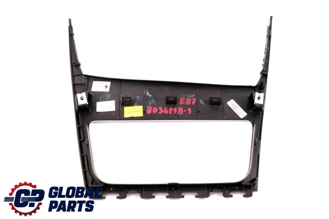 Ashtray Ash Tray Trim Cover Front Console Glacier Silber to BMW 3 Series E87 with Part number 8036118 BMW 3 Series E87 Ashtray Ash Tray Trim Cover Front Console Glacier Silber - SKU rhd-8036118-1 - Part number 8036118
