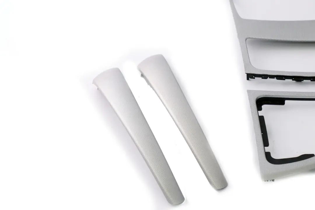 BMW 1 Series E87 LCI Interior Trim Set Dash Dashboard Ashtray Glacier Silver - SKU rhd-8037458-3 - Part number 8037458