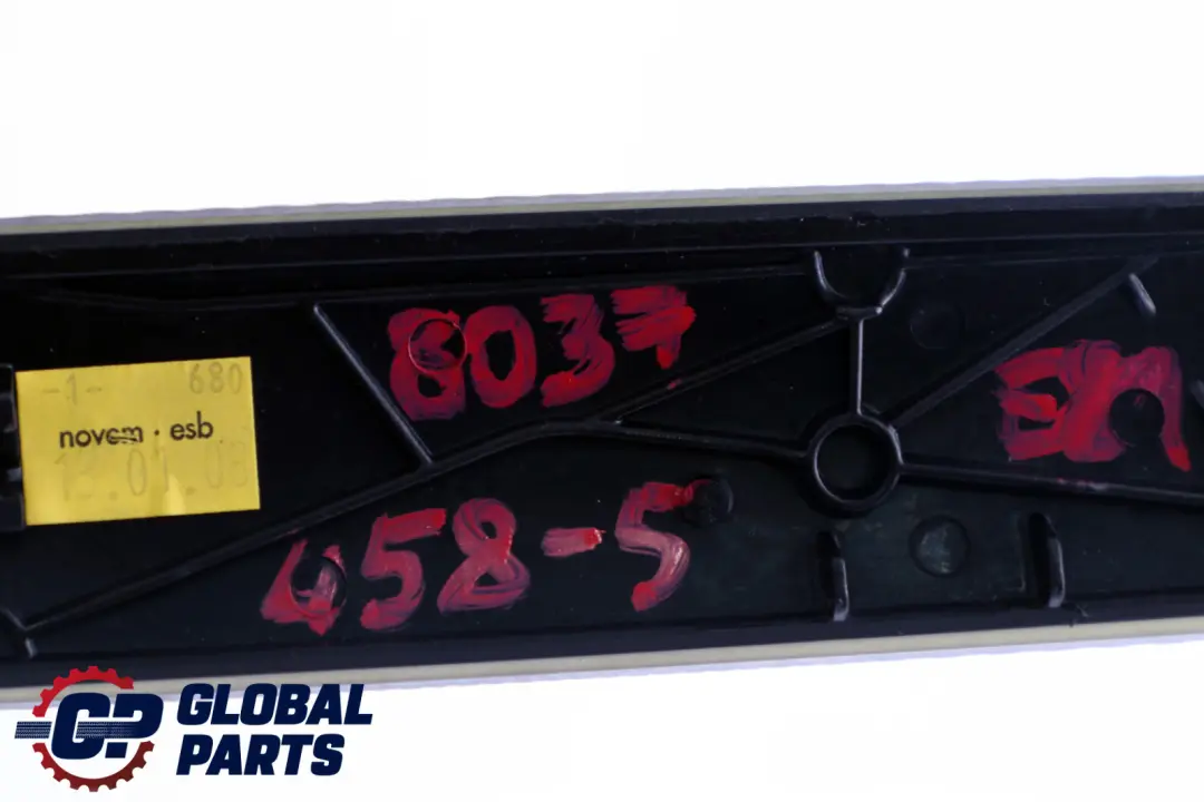 Interior Trim Dash Dashboard Aluminium Glacier Silver to BMW 1 Series E81 E82 with Part number 8037458 BMW 1 Series E81 E82 Interior Trim Dash Dashboard Aluminium Glacier Silver - SKU rhd-8037458-5 - Part number 8037458