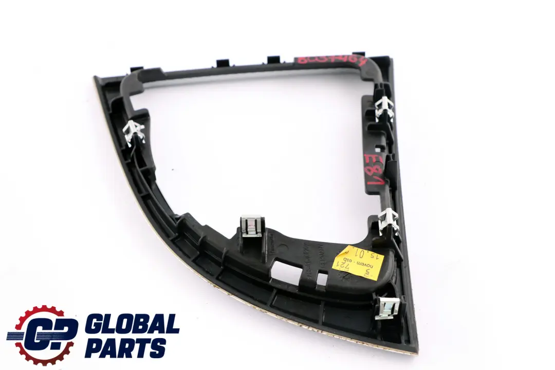 Ashtray Interior Gearshift Cover Trim Glacier Silver to BMW 1 Series E81 E82 E88 with Part number 8037464 BMW 1 Series E81 E82 E88 Ashtray Interior Gearshift Cover Trim Glacier Silver - SKU rhd-8037464 - Part number 8037464