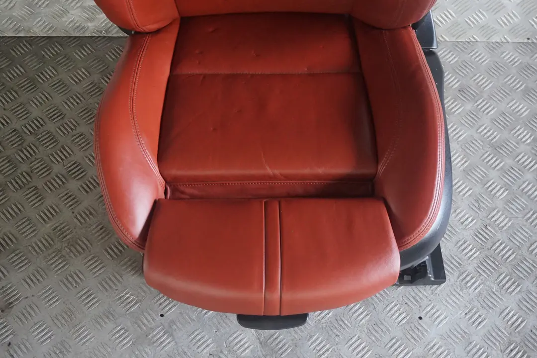 Heated Red Leather Front Left N/S Seat Memory to BMW 3 Series E93 M3 Cabrio Sport with Part number 8038633 BMW 3 Series E93 M3 Cabrio Sport Heated Red Leather Front Left N/S Seat Memory - SKU rhd-8038633 - Part number 8038633