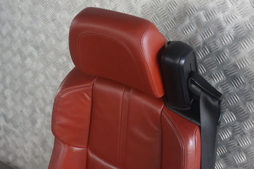 Heated Red Leather Front Left N/S Seat Memory to BMW 3 Series E93 M3 Cabrio Sport with Part number 8038633 BMW 3 Series E93 M3 Cabrio Sport Heated Red Leather Front Left N/S Seat Memory - SKU rhd-8038633 - Part number 8038633