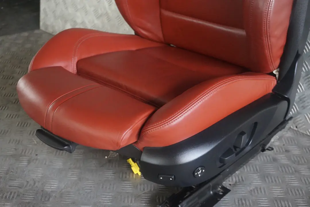 BMW 3 Series E93 M3 Cabrio Sport Heated Red Leather Front Left N/S Seat Memory - SKU rhd-8038633 - Part number 8038633
