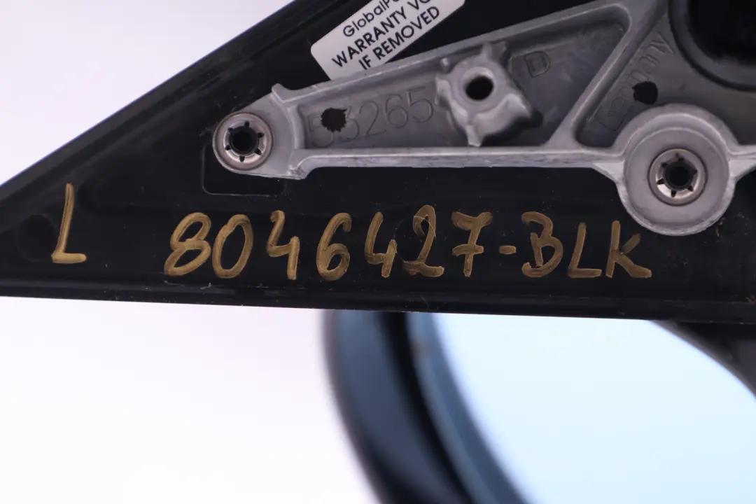  Mirror Wing BMW E90 E91 M Sport Shadow Line Heated Left N/S Black - SKU rhd-8046427-BLK - Part number 8046427