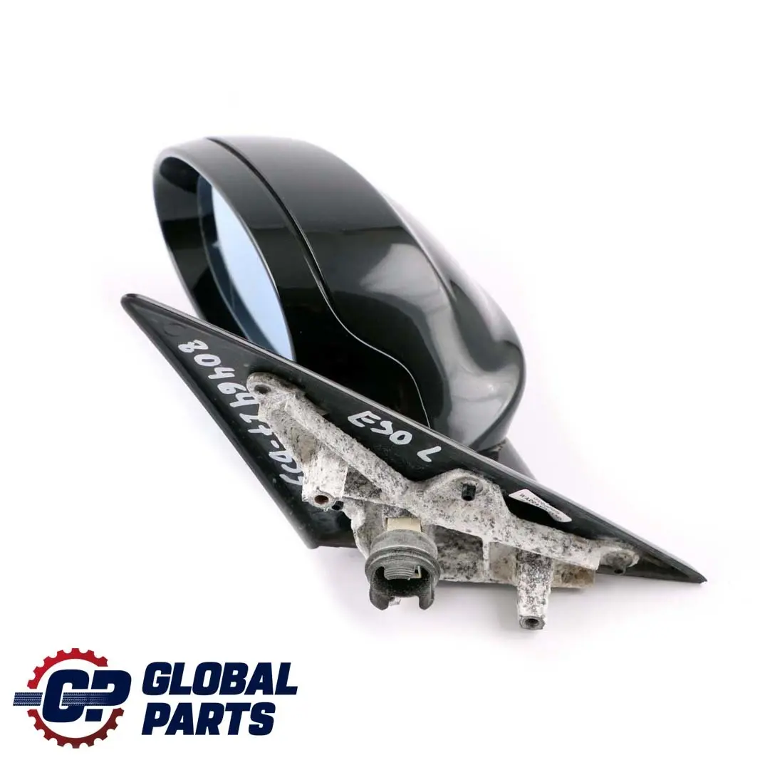  £BMW 3 Series 3 E90 M Sport High Gloss Heated Left Wing Mirror Black Sapphire - SKU rhd-8046427-BS3 - Part number 8046427