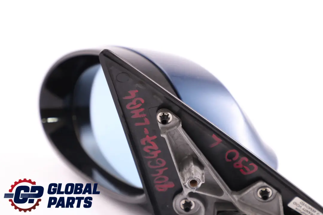 High Gloss Heated Left N/S Wing Mirror Le Mans Blue to BMW 3 Series 4 E90 M Sport with Part number 8046427 BMW 3 Series 4 E90 M Sport High Gloss Heated Left N/S Wing Mirror Le Mans Blue - SKU rhd-8046427-LMB4 - Part number 8046427