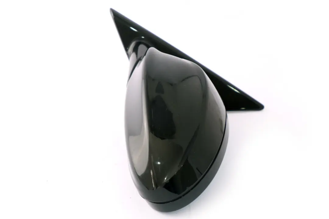 BMW 3 Series 1 E90 M Sport High Gloss Heated Left N/S Wing Mirror Schwarz Black - SKU rhd-8046427-SCH1 - Part number 8046427