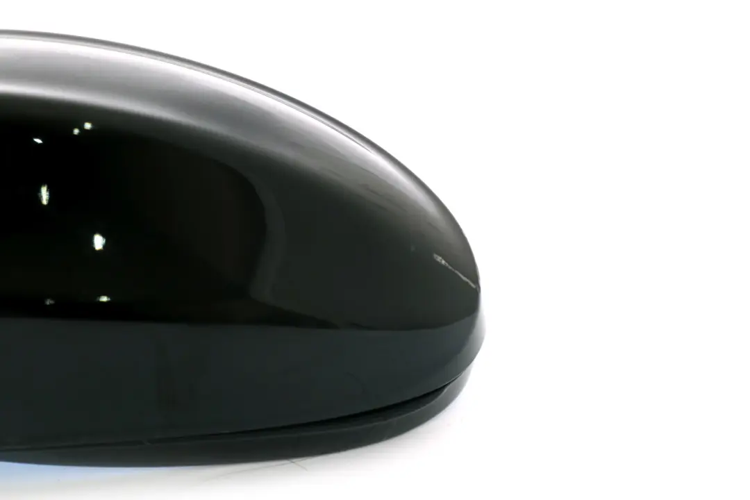 BMW 3 Series 1 E90 M Sport High Gloss Heated Left N/S Wing Mirror Schwarz Black - SKU rhd-8046427-SCH1 - Part number 8046427