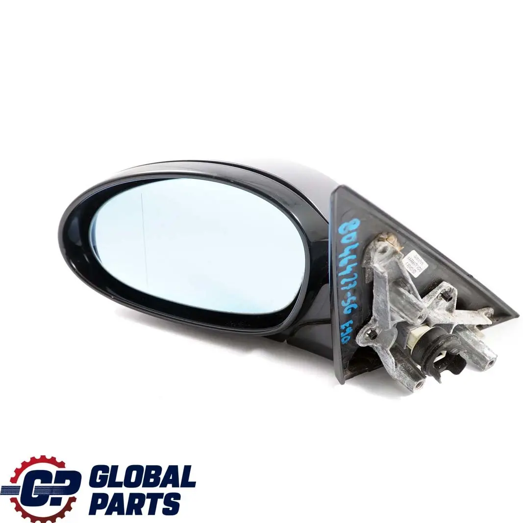BMW 3 Series E90 M Sport High Gloss Left N/S Wing Mirror Sparkling Graphite A22 - SKU rhd-8046427-SG - Part number 8046427