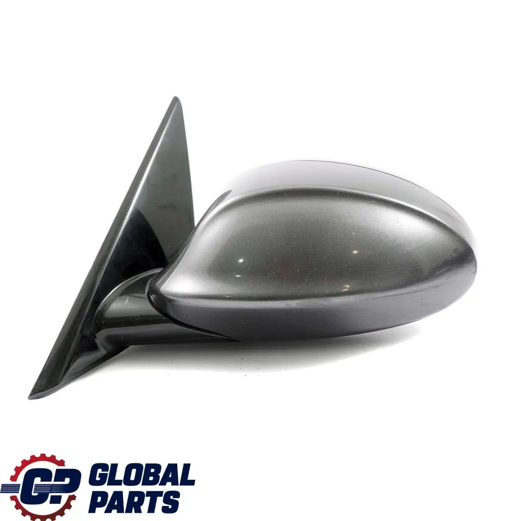 BMW 3 Series E90 M Sport High Gloss Left N/S Wing Mirror Sparkling Graphite A22 - SKU rhd-8046427-SG - Part number 8046427