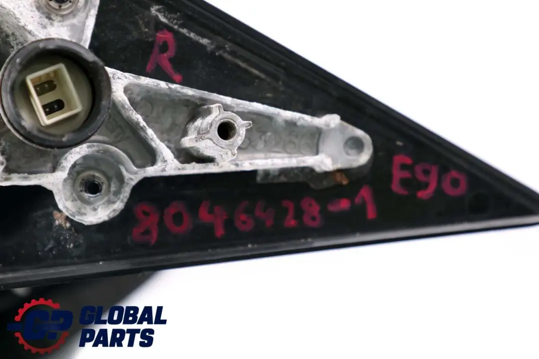 High Gloss Heated Right O/S Wing Mirror Without Cover to BMW 3 Series E90 M Sport with Part number 8046428 BMW 3 Series E90 M Sport High Gloss Heated Right O/S Wing Mirror Without Cover - SKU rhd-8046428-1 - Part number 8046428