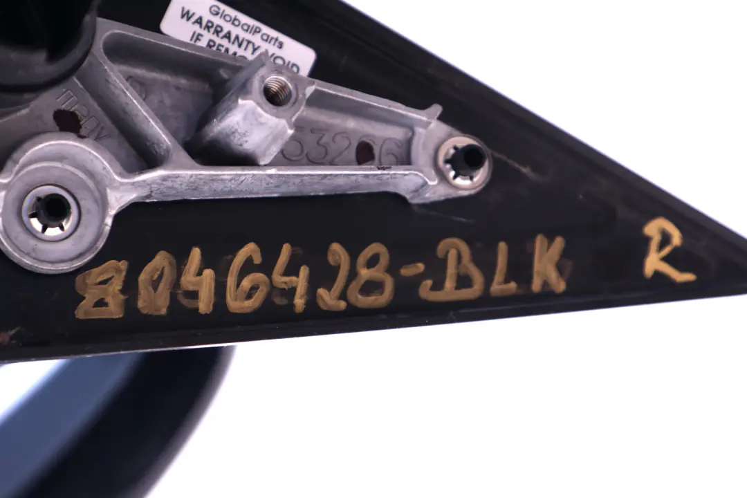 Heated Right Wing Mirror O/S Black to BMW 3 Series E90 M Sport Shadow Line with Part number 8046428 BMW 3 Series E90 M Sport Shadow Line Heated Right Wing Mirror O/S Black - SKU rhd-8046428-BLK - Part number 8046428