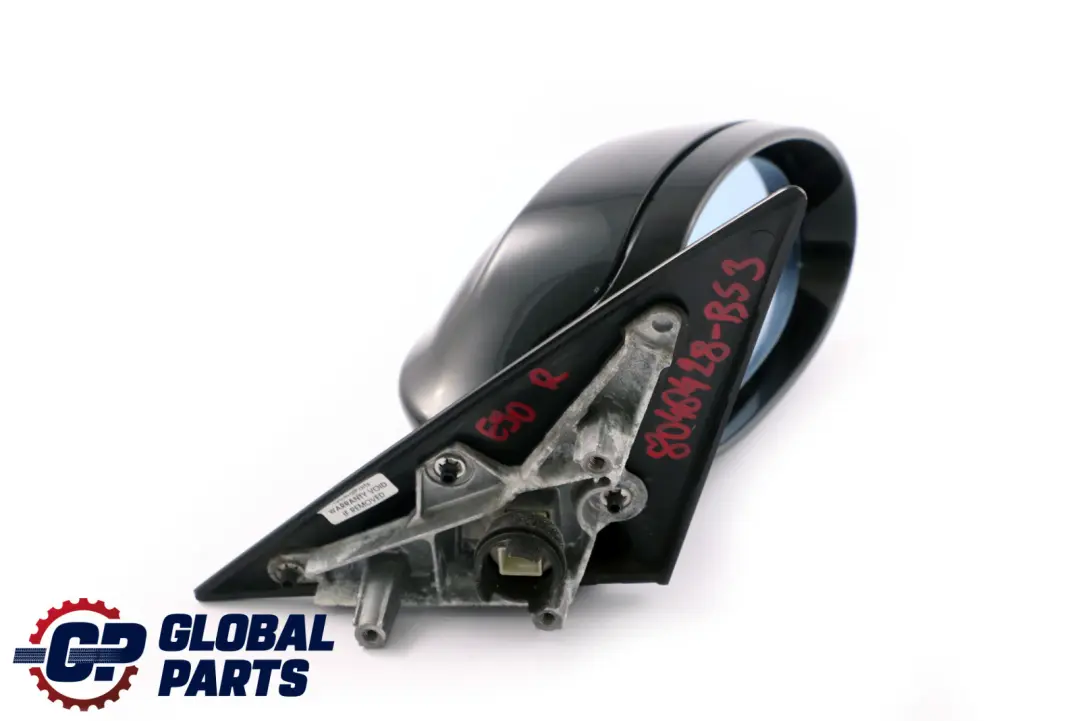 High Gloss Right Wing Mirror O/S Black Sapphire 475 to BMW 3 Series 3 E90 M Sport with Part number 8046428 BMW 3 Series 3 E90 M Sport High Gloss Right Wing Mirror O/S Black Sapphire 475 - SKU rhd-8046428-BS3 - Part number 8046428