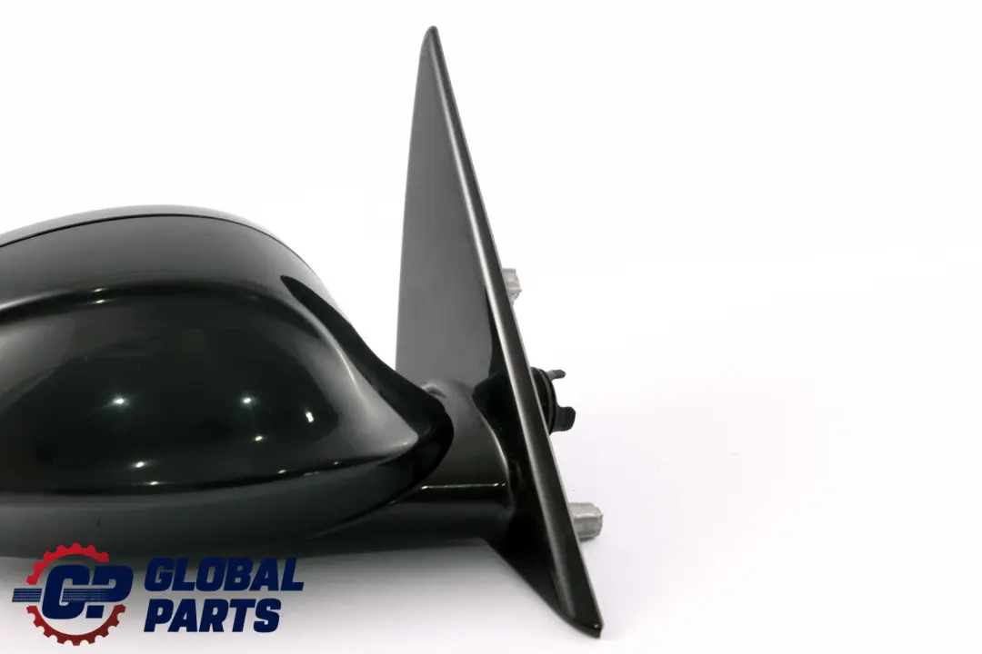 BMW 3 Series 3 E90 M Sport High Gloss Right Wing Mirror O/S Black Sapphire 475 - SKU rhd-8046428-BS3 - Part number 8046428