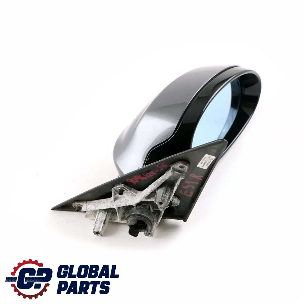 High Gloss Right Wing Mirror O/S Sparkling Graphite to BMW 3 Series E90 M Sport with Part number 8046428 BMW 3 Series E90 M Sport High Gloss Right Wing Mirror O/S Sparkling Graphite - SKU rhd-8046428-SG - Part number 8046428