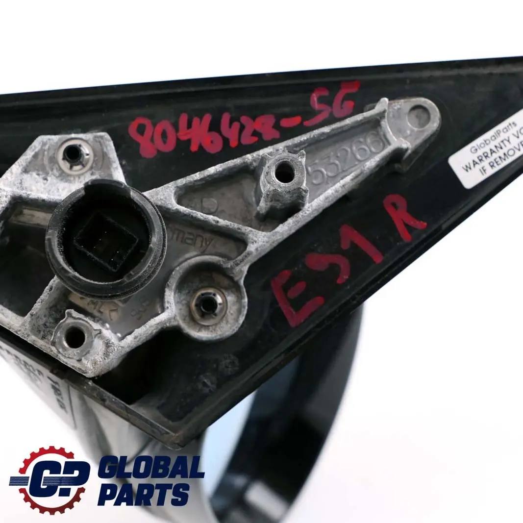 High Gloss Right Wing Mirror O/S Sparkling Graphite to BMW 3 Series E90 M Sport with Part number 8046428 BMW 3 Series E90 M Sport High Gloss Right Wing Mirror O/S Sparkling Graphite - SKU rhd-8046428-SG - Part number 8046428