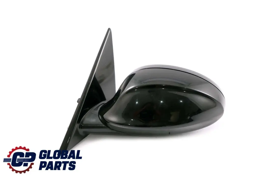BMW 3 Series E90 M Sport Power Fold Left Wing Mirror N/S Black Sapphire 475 - SKU rhd-8046435-BS - Part number 8046435