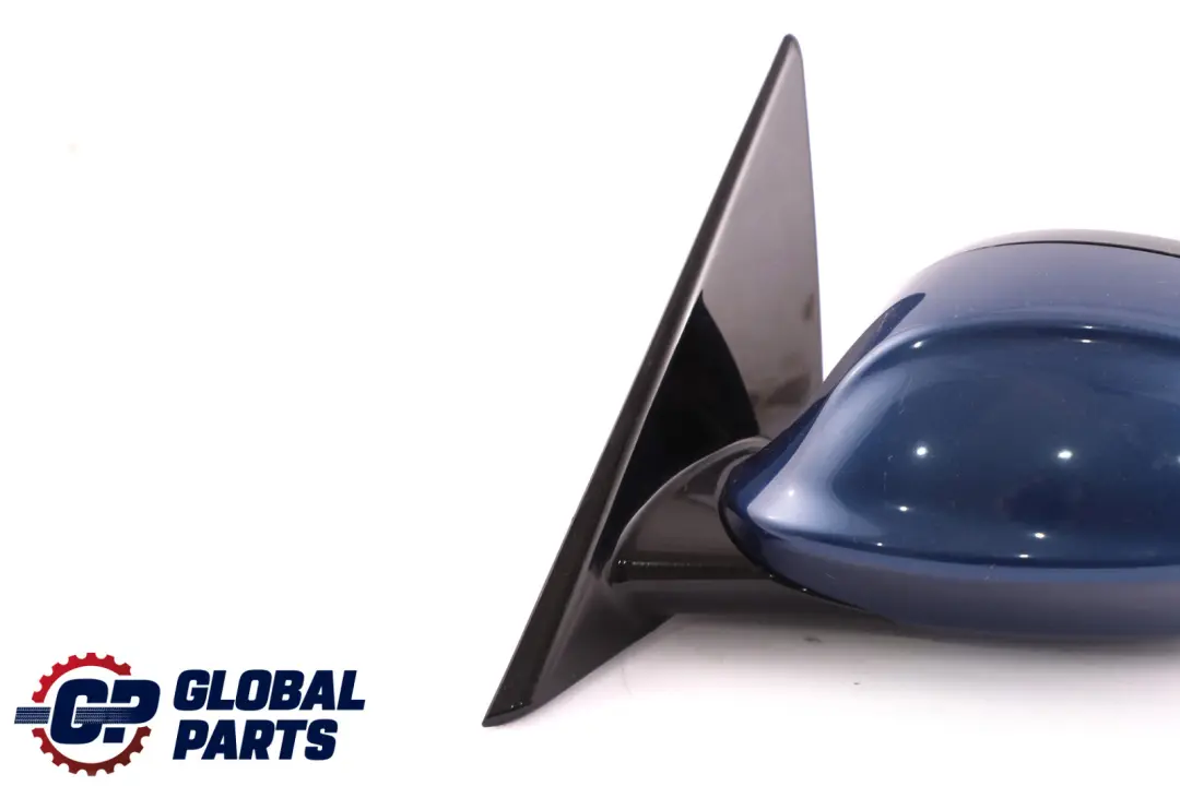 BMW 3 Series E90 M Sport Power Fold Left Wing Mirror N/S Le Mans Blau Blue 381 - SKU rhd-8046435-LMB - Part number 8046435