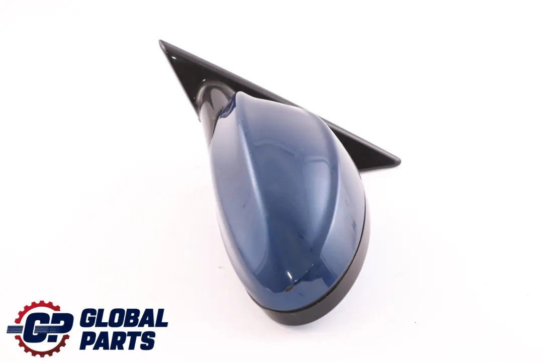 BMW 3 Series E90 M Sport Power Fold Left Wing Mirror N/S Le Mans Blau Blue 381 - SKU rhd-8046435-LMB - Part number 8046435