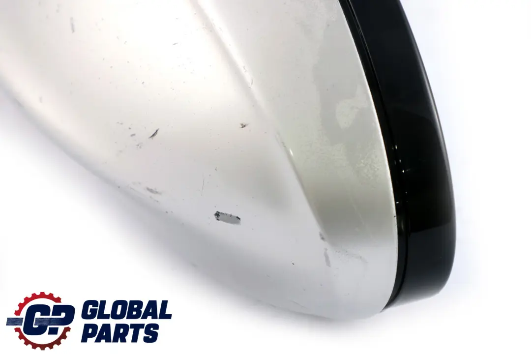 High Gloss Left Wing Mirror N/S Titansilber Silver to BMW 3 Series E90 M Sport with Part number 8046435 BMW 3 Series E90 M Sport High Gloss Left Wing Mirror N/S Titansilber Silver - SKU rhd-8046435-TS - Part number 8046435