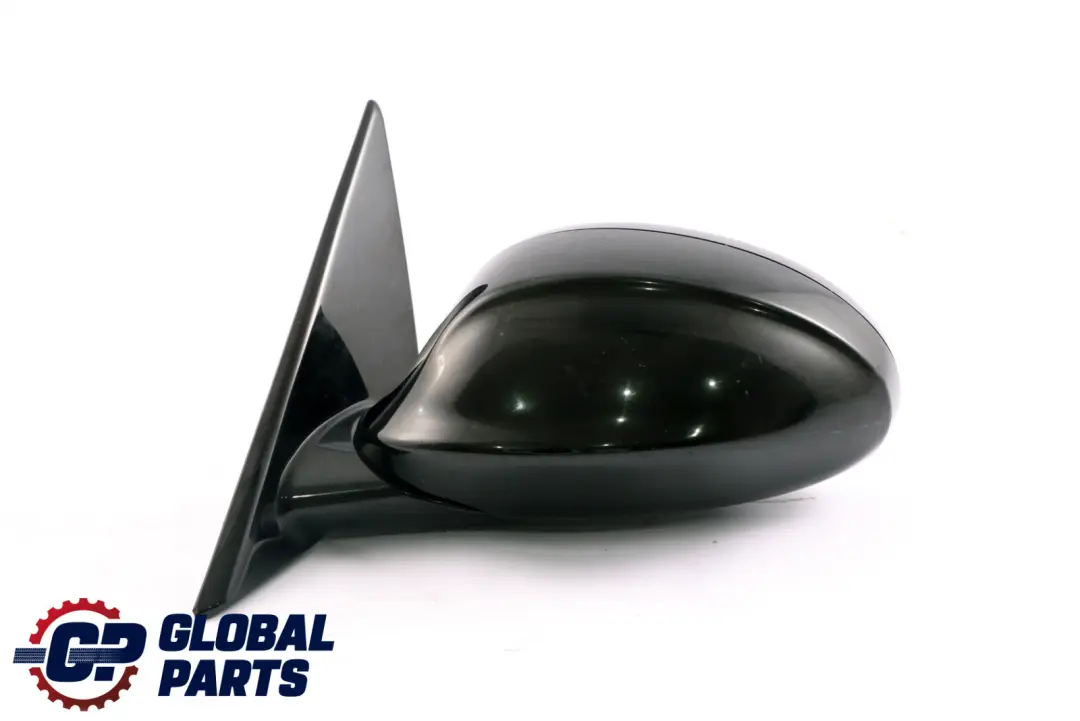BMW 3 Series E90 M Sport High Gloss Auto Dip Left N/S Wing Mirror Black Sapphire - SKU rhd-8046439-BS - Part number 8046439