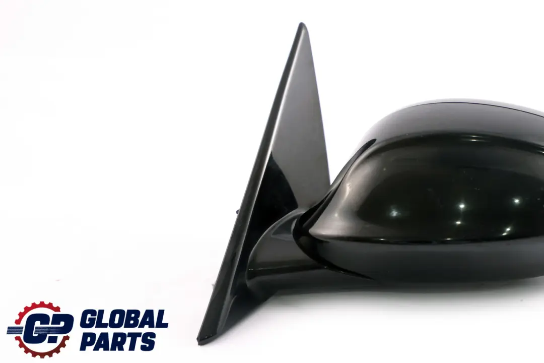 BMW 3 Series E90 M Sport High Gloss Auto Dip Left N/S Wing Mirror Black Sapphire - SKU rhd-8046439-BS - Part number 8046439