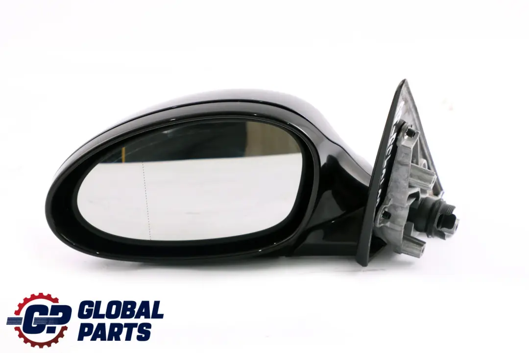 BMW 3 Series E90 M Sport High Gloss Auto Dip Left N/S Wing Mirror Black Sapphire - SKU rhd-8046439-BS - Part number 8046439