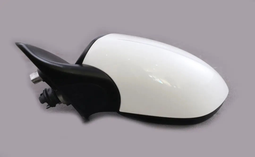 Left Mirror Wing N/S Heated Memory Alpinweiss Alpine White to BMW 3 Series E92 M3 with Part number 8053709 BMW 3 Series E92 M3 Left Mirror Wing N/S Heated Memory Alpinweiss Alpine White - SKU rhd-8053709-AW - Part number 8053709