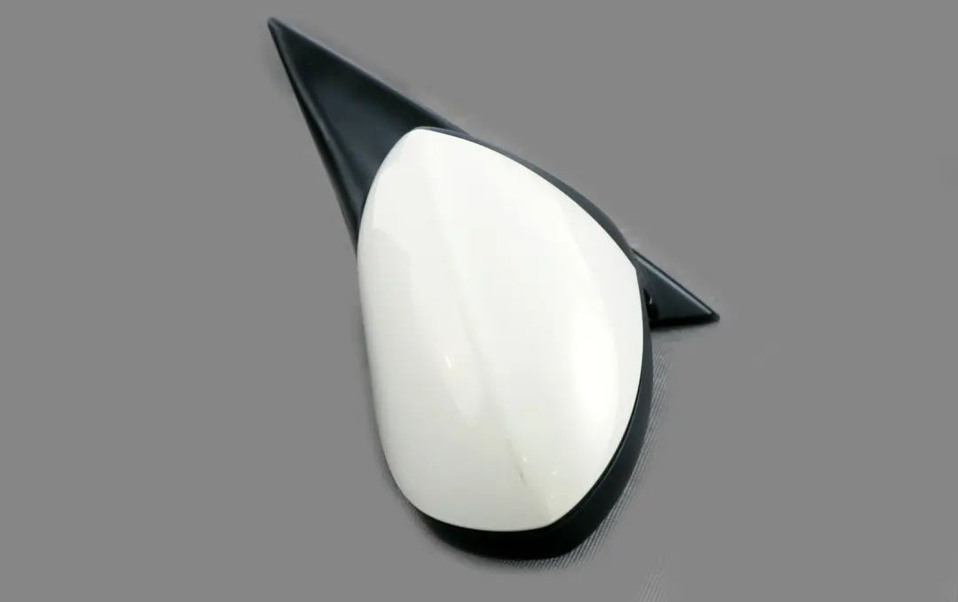 Left Mirror Wing N/S Heated Memory Alpinweiss Alpine White to BMW 3 Series E92 M3 with Part number 8053709 BMW 3 Series E92 M3 Left Mirror Wing N/S Heated Memory Alpinweiss Alpine White - SKU rhd-8053709-AW - Part number 8053709