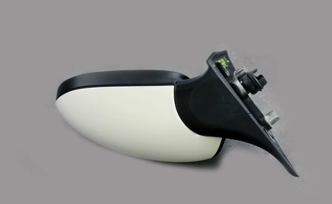 Left Mirror Wing N/S Heated Memory Alpinweiss Alpine White to BMW 3 Series E92 M3 with Part number 8053709 BMW 3 Series E92 M3 Left Mirror Wing N/S Heated Memory Alpinweiss Alpine White - SKU rhd-8053709-AW - Part number 8053709