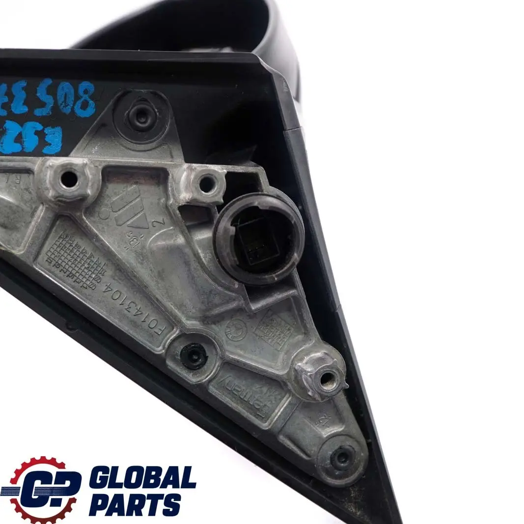 BMW 3 E92 E93 M3 Power Fold Right Mirror Wing O/S Heated Memory Spacegrau Grey - SKU rhd-8053714-SCG - Part number 8053714